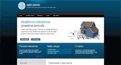 Desktop Screenshot of geo-servis.hr