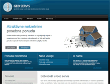 Tablet Screenshot of geo-servis.hr